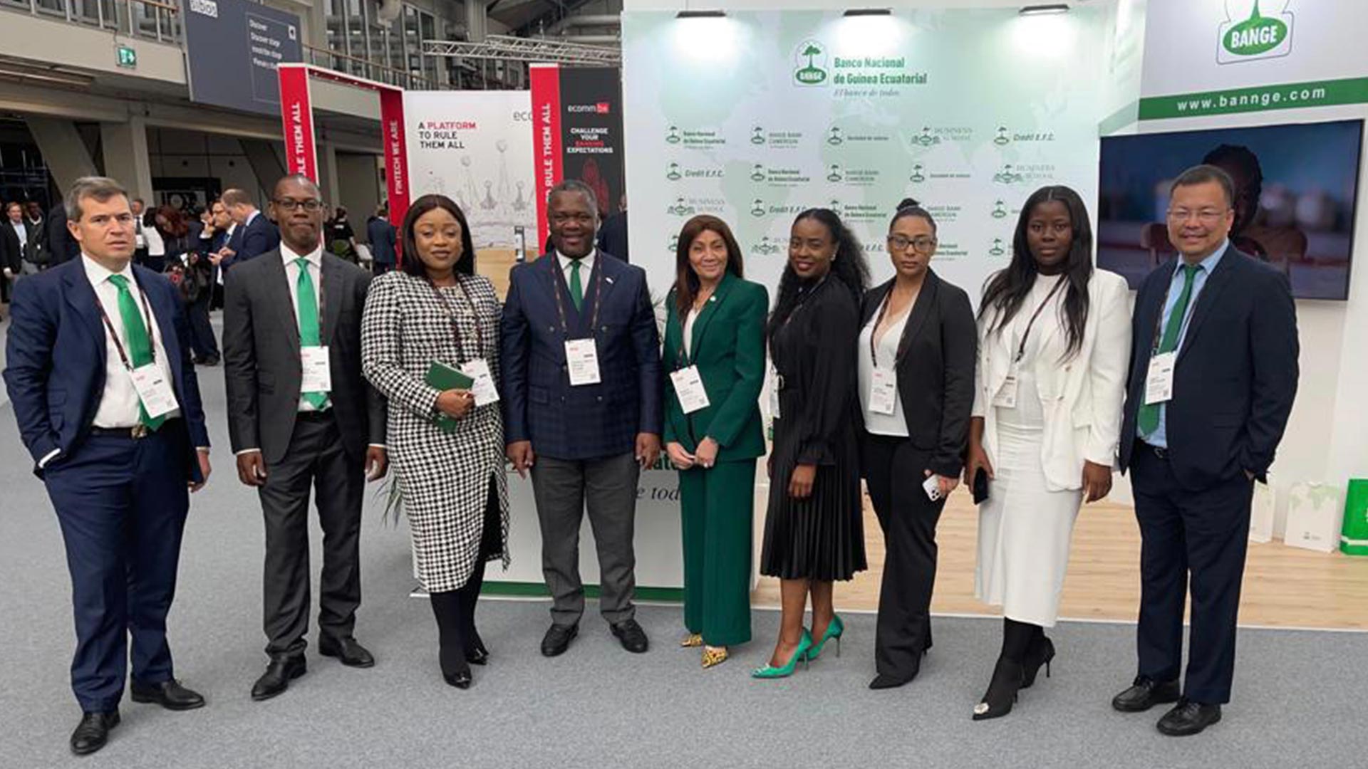 Exitosa participación del Banco Nacional de Guinea Ecuatorial en SIBOS Ámsterdam 2022