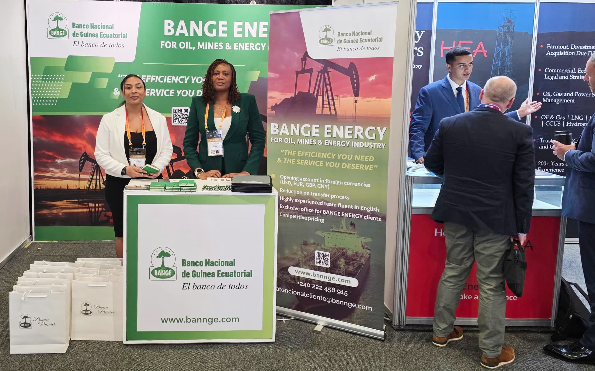 BANGE participa en el African Energy Week 2025